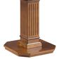HOMLUX Galini 2-Drawer Game Table in Brown, , large