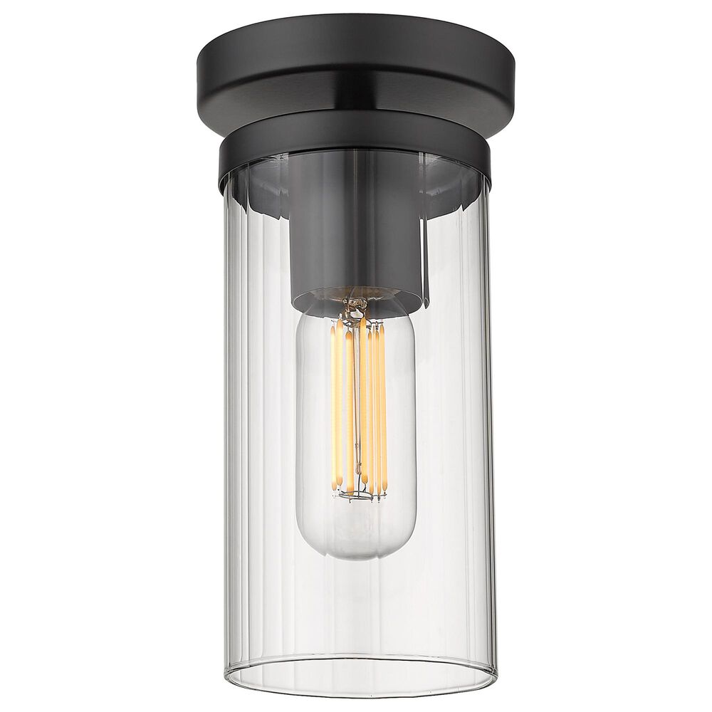 Golden Lighting Winslett Semi-Flush in Matte Black, , large