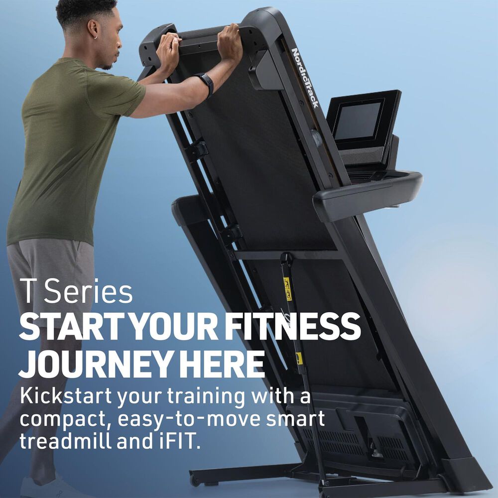 NordicTrack T Series 10 Treadmill in Black, , large