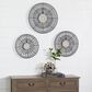 Maple and Jade 18" x 18" Eclectic Wall Decor in Black, White and Brown (Set of 3), , large