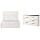 Ashley Gerridan 2-Piece Queen Bedroom Set in White and Gray, , large