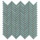 Emser Regala Present 1" x 2" Rectangle on 11" x 11" Glazed Porcelain Mosaic Sheet, , large