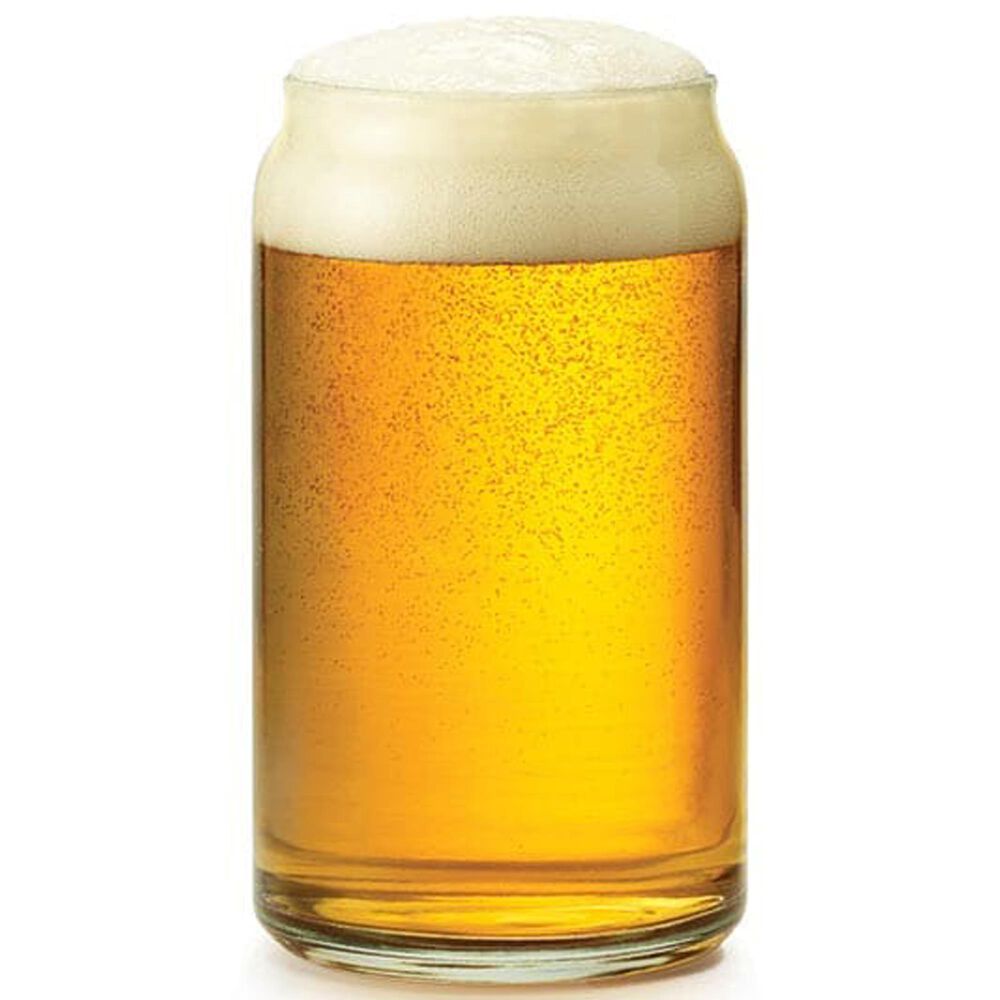 Libbey Glass Classic 16 Oz Can Glasses in Clear (Set of 4), , large