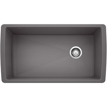Blanco Diamond Super Single Bowl Kitchen Sink in Cinder, , large