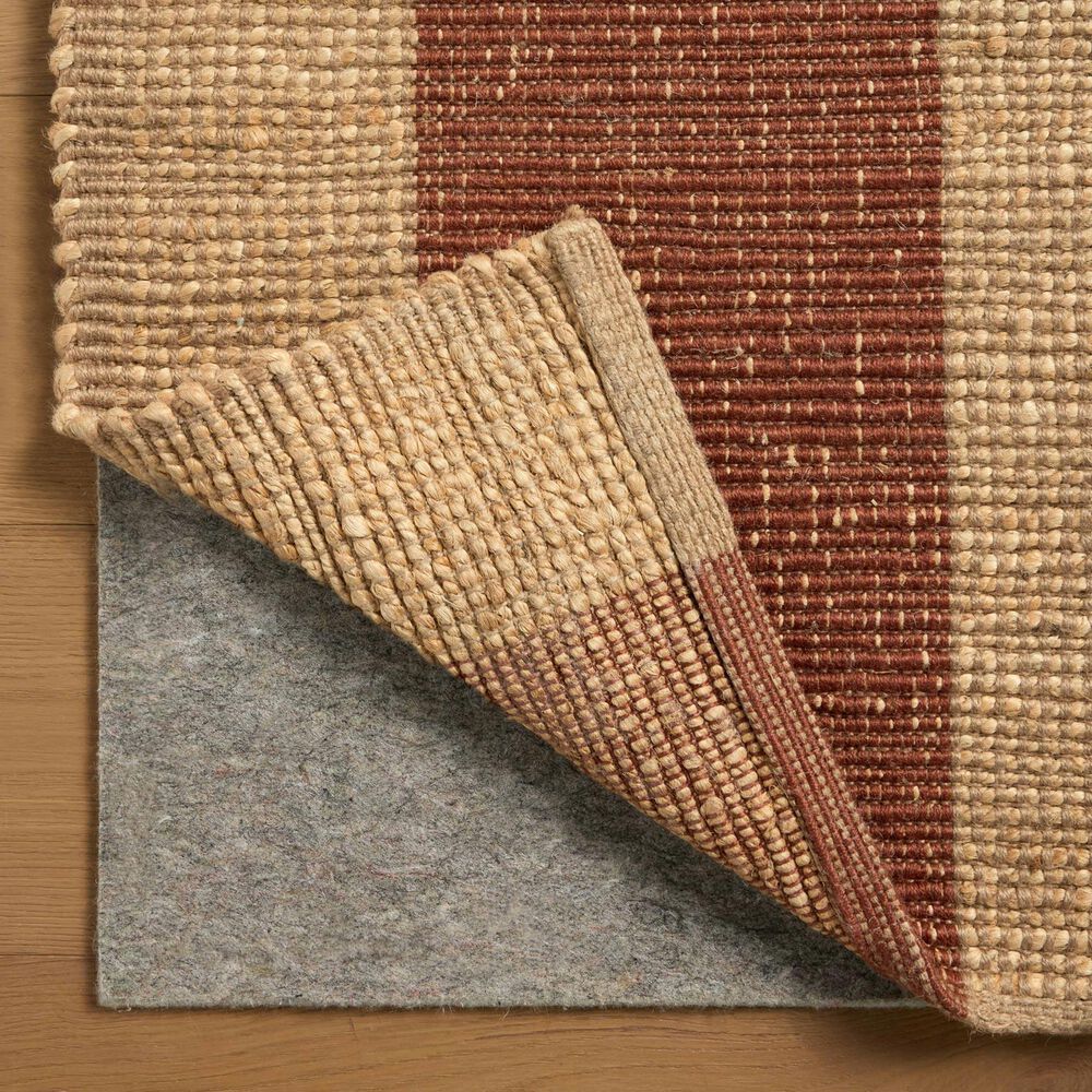 Loloi Weatherstaff Natural and Brick 5' x 7'6" Area Rug, , large
