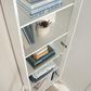 Sauder Homeplus 5-Shelf Corner Storage Cabinet in Soft White, , large