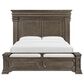 Mayberry Hill Kings Court 5 Piece King Storage Bedroom Set in Grey, , large