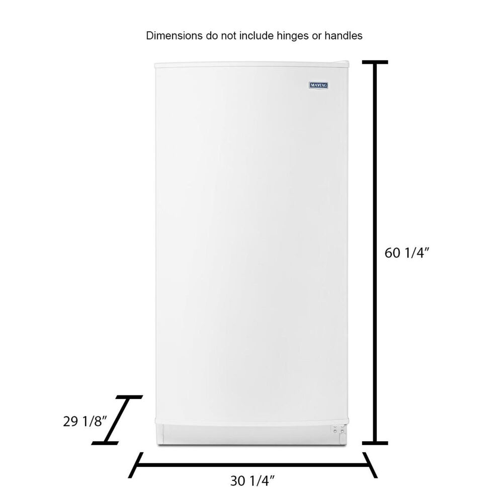 Maytag 16 Cu. Ft. Frost Free Upright Freezer with FastFreeze Option, , large