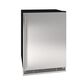 U-Line 24" Convertible Freezer in Stainless Steel, , large