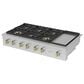 Monogram 48" Professional Gas Rangetop with 6 Burners and Griddle in Stainless Steel, , large