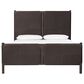 Four Hands Salado Upholstered Platform Queen Bed in Heirloom Cigar, , large