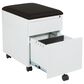 OSP Home File Cabinet in Black and White, , large