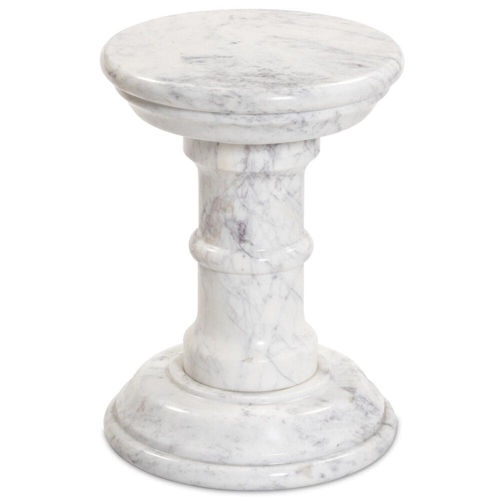 Four Hands Cyprus End Table in White, , large
