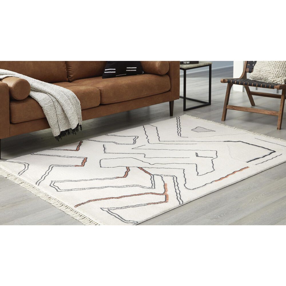 Ashley Cadeworth 7&#39;6&quot; x 11&#39;1&quot; Multicolor Area Rug, , large