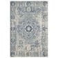 Safavieh Evoke EVK260C-4 4" x 6" Ivory/Blue Area Rug, , large