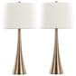 LumiSource Diana Metal Table Lamp in Matte Golden Bronze (Set of 2), , large