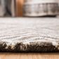 Safavieh Micro-Loop 2"3" x 7" Dark Grey and Ivory Runner, , large