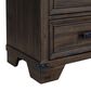 Mayberry Hill Colorado 4 Piece Queen Storage Bedroom Set in Charcoal with USB Ports, , large