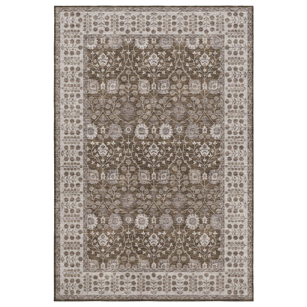 Dalyn Rug Company Hatay HY8 5" x 7"6" Chocolate Area Rug, , large
