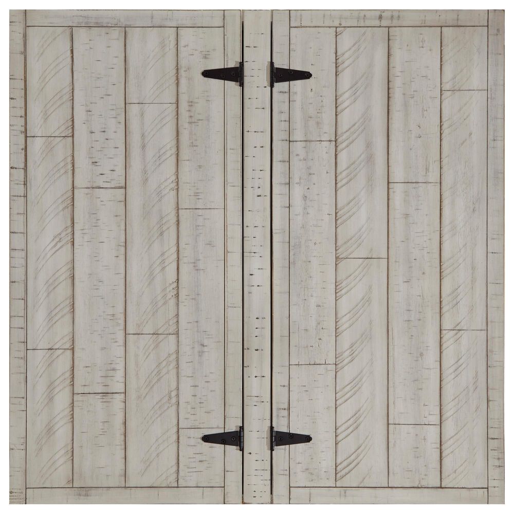 Ashley Carynhurst Cocktail Table with Storage in Whitewash, , large