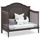 Delta Children Asher 6-In-1 Convertible Crib in Rustic Grey, , large