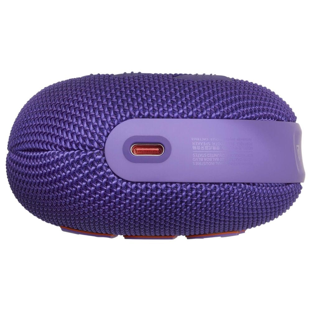 JBL Clip 5 Portable Waterproof Bluetooth Speaker in Purple, , large