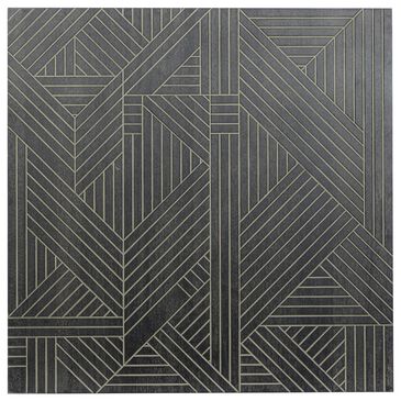 Maple and Jade 39" x 39" Wall Decor in Black, , large