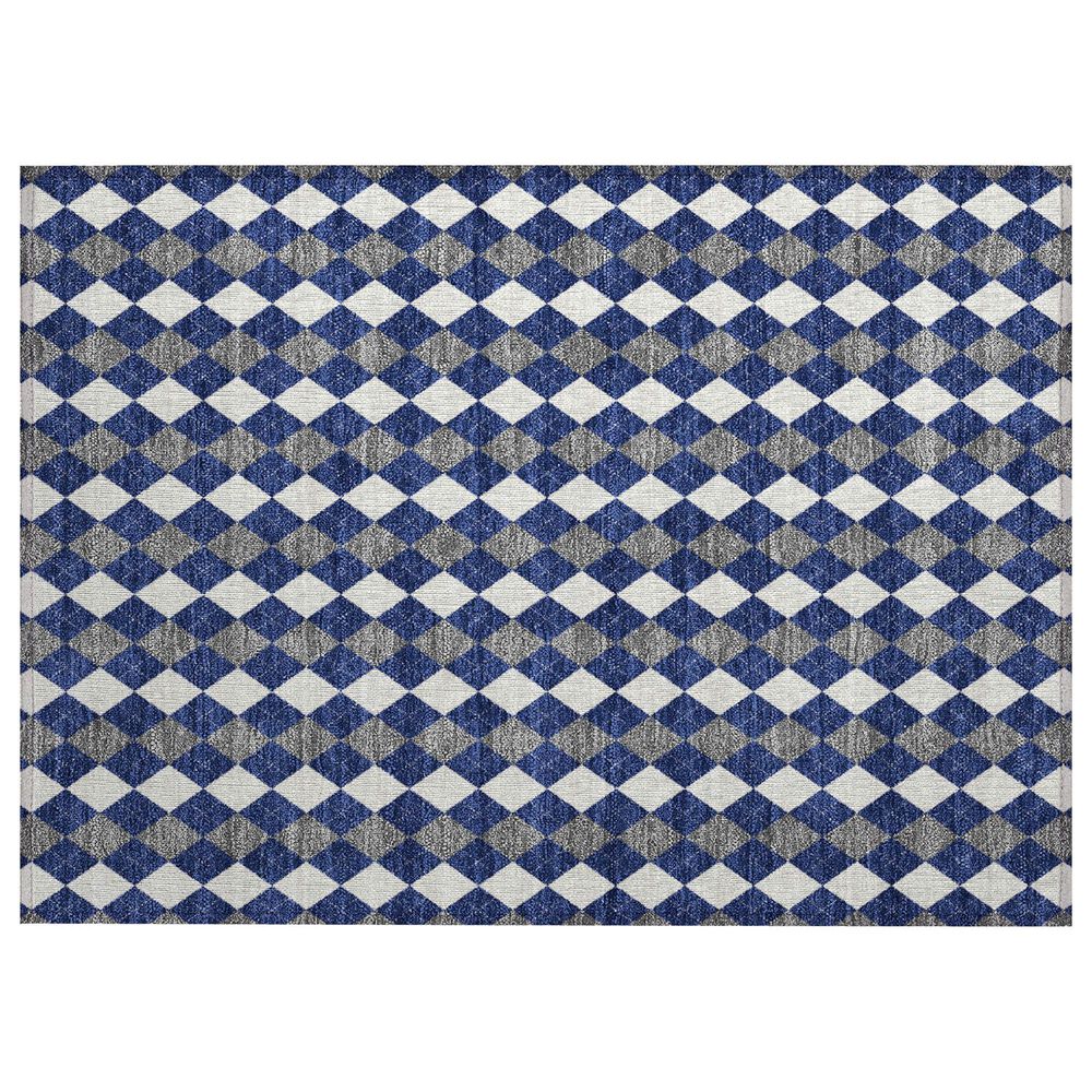 Dalyn Rug Company Wonderland WN20 2"6" x 3"10" Navy Indoor/Outdoor Area Rug, , large