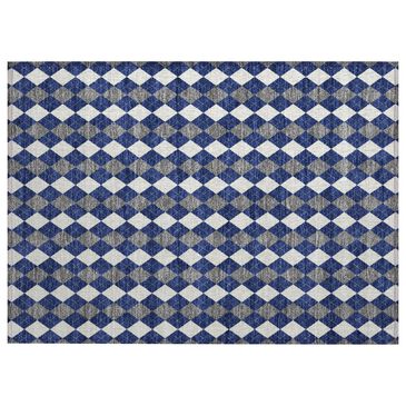 Dalyn Rug Company Wonderland WN20 2"6" x 3"10" Navy Indoor/Outdoor Area Rug, , large