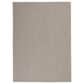 Nourison Courtyard Ivory and Charcoal 4" x 6" Indoor/Outdoor Area Rug, , large