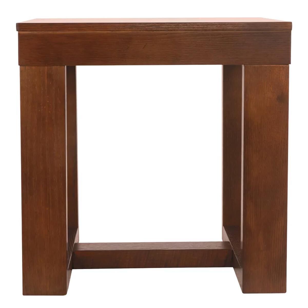 Signature Design by Ashley Watson Square End Table in Dark Brown