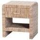 Baxton Studio Callan 1-Drawer Nightstand in Natural, , large