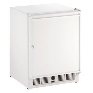 U-Line 21" Solid Door Refrigerator Right Hinge in White Solid, , large