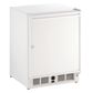 U-Line 21" Solid Door Refrigerator Right Hinge in White Solid, , large