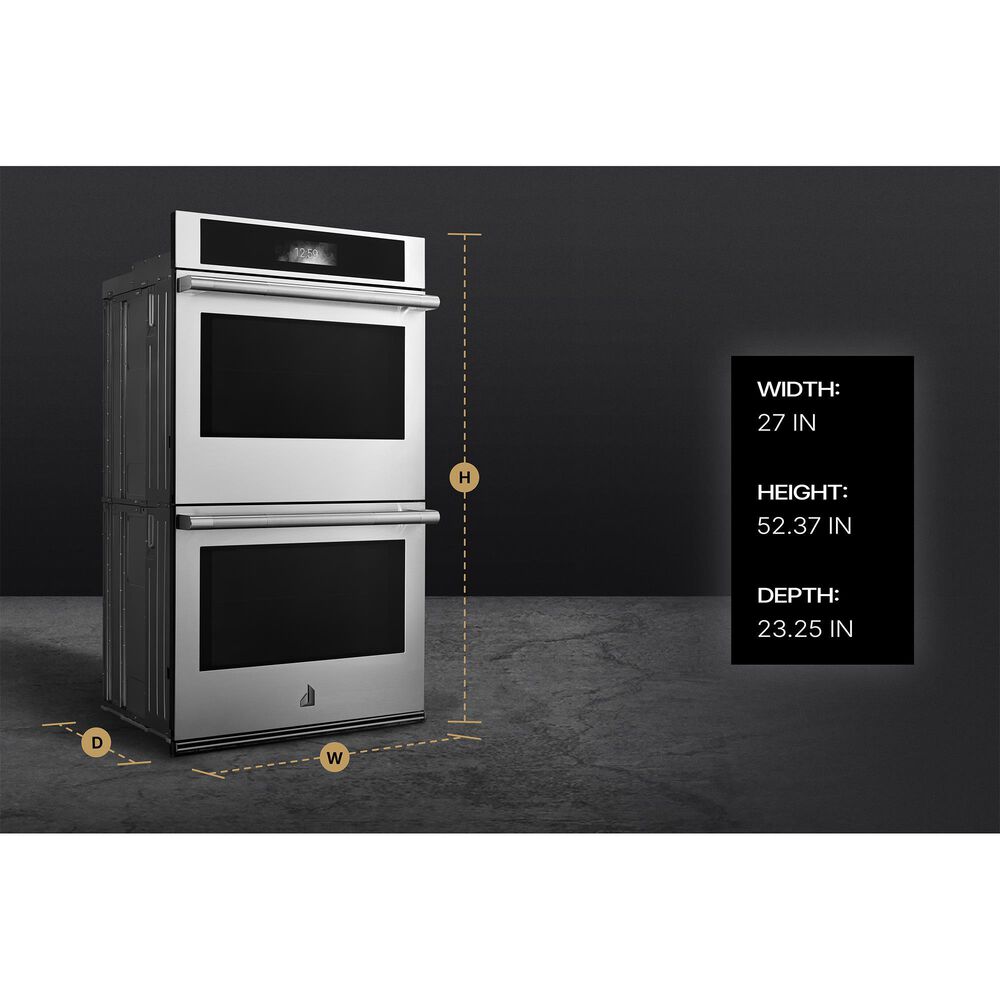 JennAir Rise 27" Built-in Double Wall Oven with MultiMode in Stainless Steel, , large