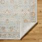 Surya Once Upon a Time Light Gray, Pale Blue, Gray, Tan, Light Olive and Dusty Coral 7"10" x 9"10" Area Rug, , large