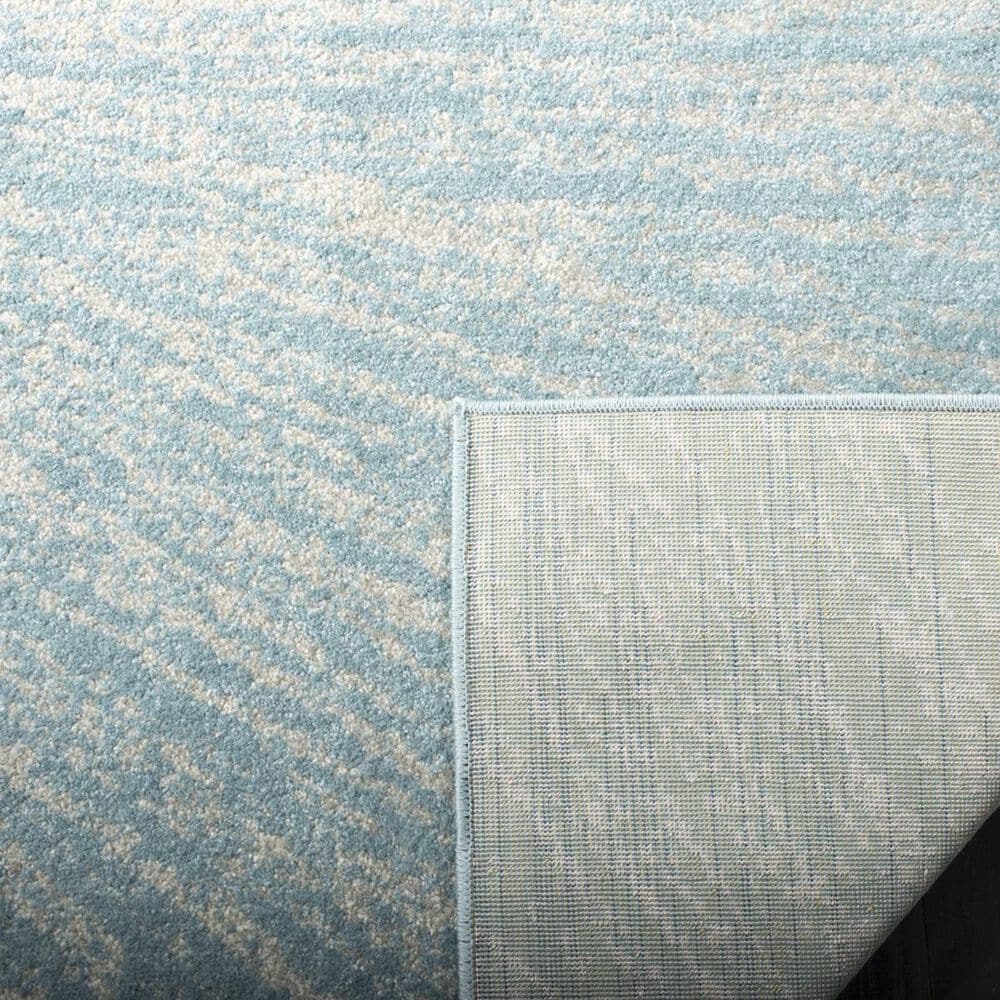 Safavieh Evoke EVK228J 2&#39;3&quot; x 13&#39; Aqua and Ivory Runner, , large