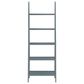 Linon Home Decor Acadia 5-Shelf Ladder Bookcase in Grey, , large