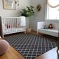 Dalyn Rug Company York 10" x 14" Black Indoor/Outdoor Area Rug, , large