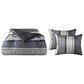Royal Court Carlisle 3-Piece Full/Queen Comforter Set in Indigo, , large