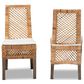Baxton Studio Argos Side Chair in Natural Brown (Set of 2), , large