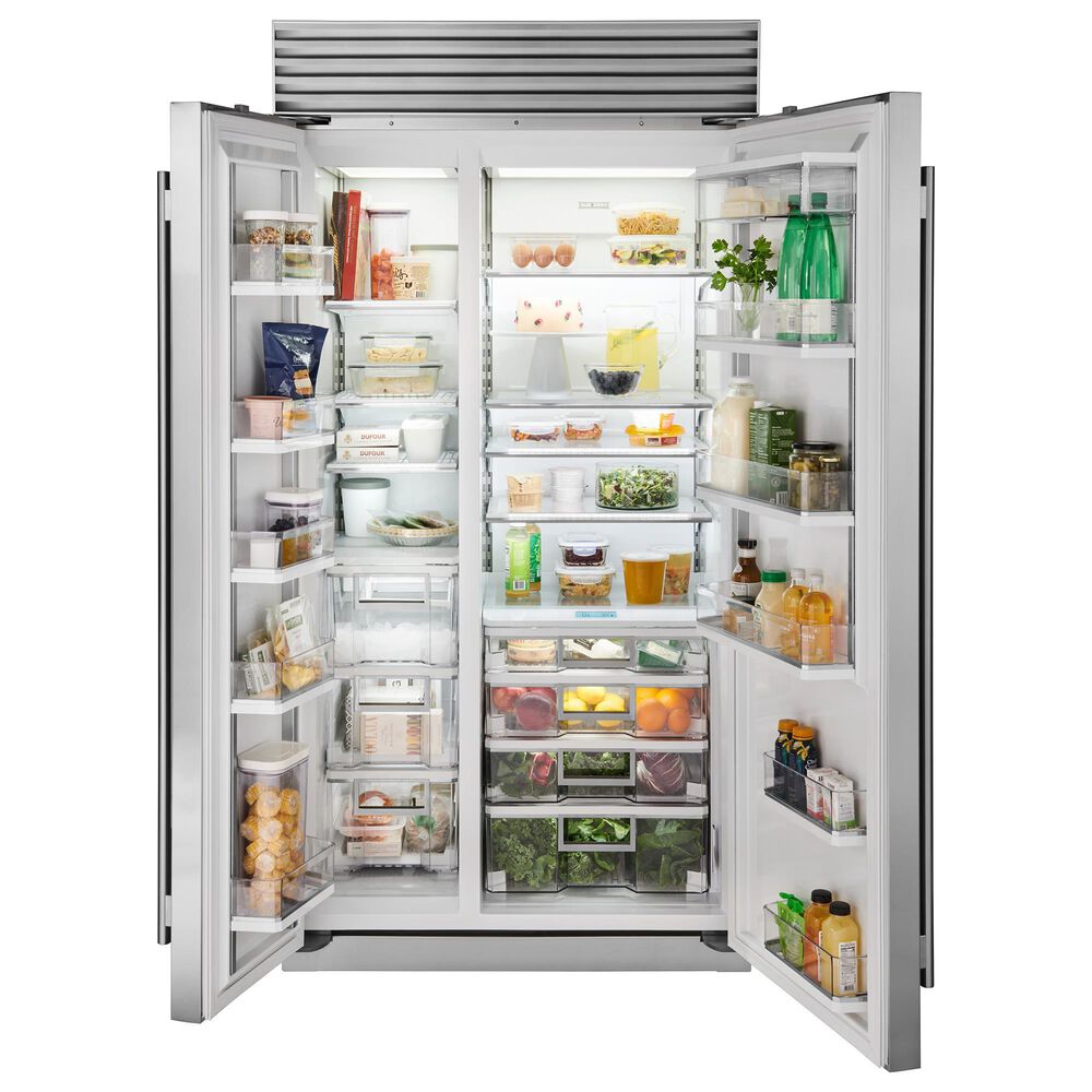 Sub Zero 24.8 Cu. Ft. Classic Side-by-Side Refrigerator in Stainless Steel, , large