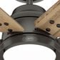 Hunter Gravity 72" Ceiling Fan with LED Light in Noble Bronze, , large
