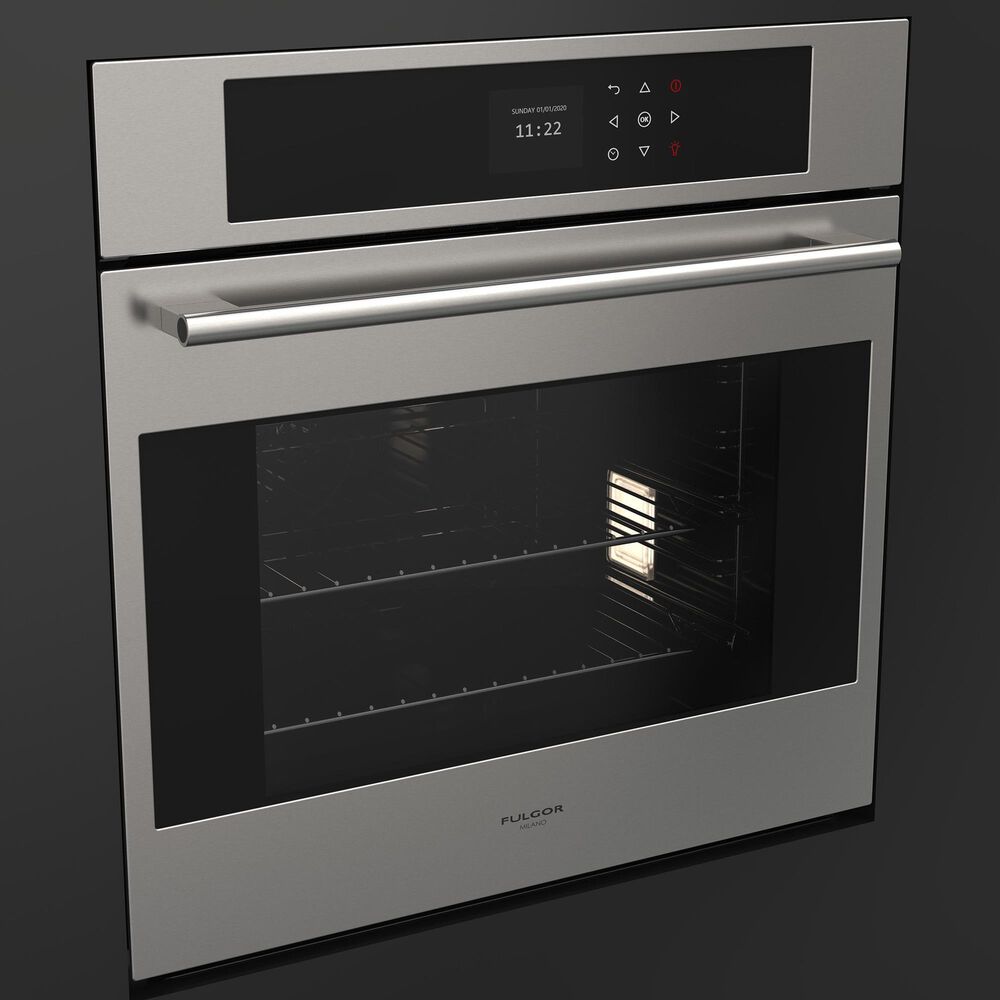 Fulgor Milano 24&quot; Multifunction Single Wall Oven in Stainless Steel, , large