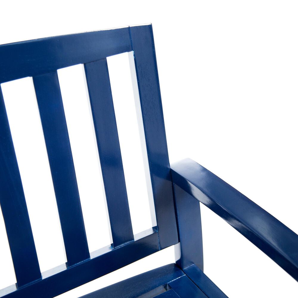 Hearth and Haven Loja Patio Bench in Blue, , large