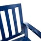 Hearth and Haven Loja Patio Bench in Blue, , large