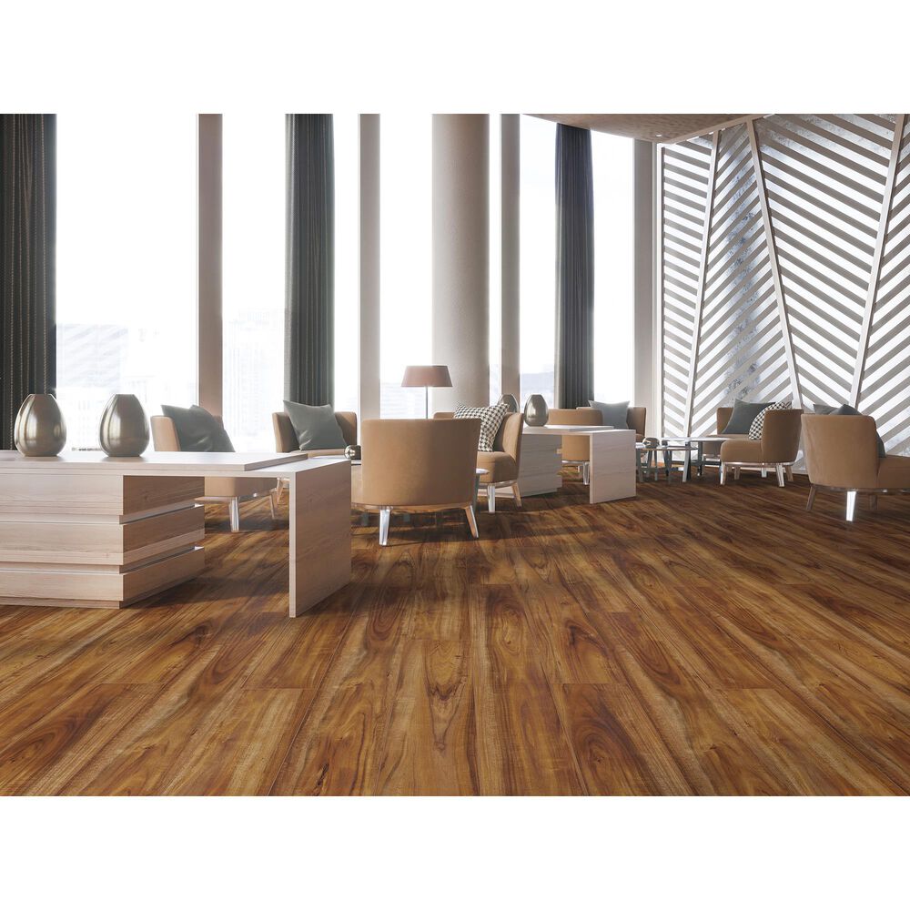Paramount RigidCORE Asian Walnut 7&quot; x 48&quot; Luxury Vinyl Plank, , large