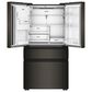 Whirlpool 22 Cu. Ft. 4-Door Depth French Door Refrigerator with EasyView Drawers in Black Stainless Steel, , large