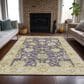 Dalyn Rug Company Hatay Eggplant 10" x 14" Area Rug, , large
