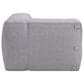 Zuo Modern Luanda Corner Chair in Gray, , large